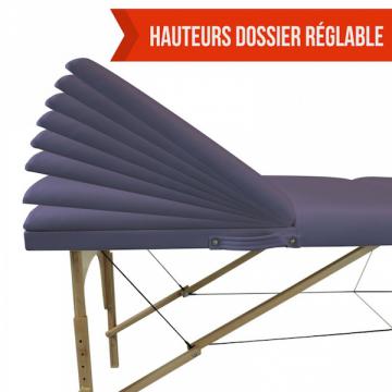 Table massage pliante - Table de massage professionnelle-Violet18