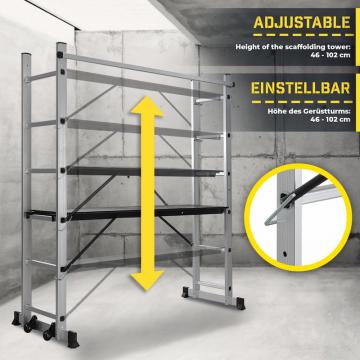 Echelle échafaudage - echafaudage aluminium - échelle multifonction-04