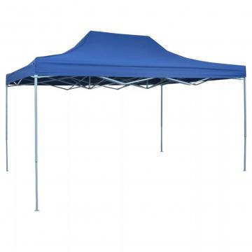 Barnum pliant - 3x4,5m / Fermeture totale bleue