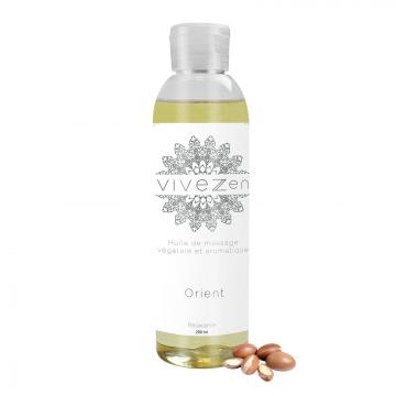 HUILE DE MASSAGE, MODELAGE 100% VÉGÉTALE 200 ML OU 1L / 16 PARFUMS / 200ml - Orient