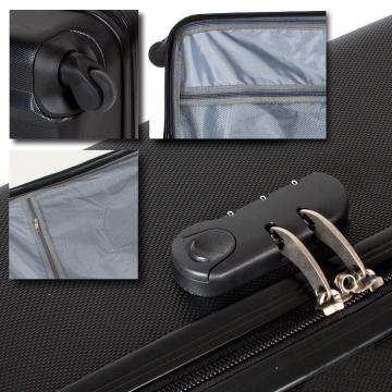 Valise rigide x3 / Noir