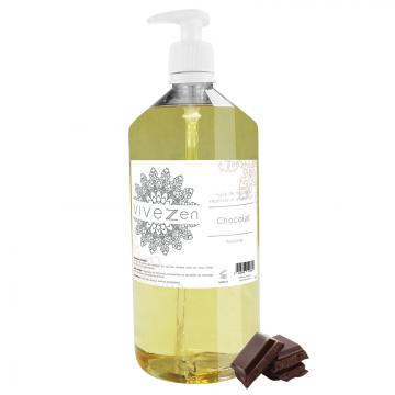 HUILE DE MASSAGE, MODELAGE 100% VÉGÉTALE 200 ML OU 1L / 16 PARFUMS / 1 Litre - Chocolat