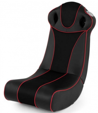 Fauteuil multimédia jeu musique chaise siège système sonore console jo / Noir