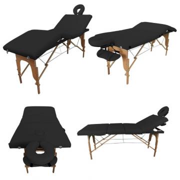 Table de massage Bois - 4 zones - pliante