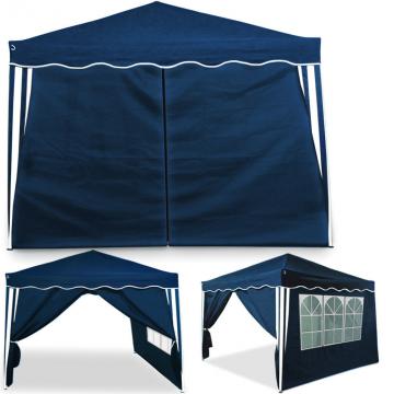 TONNELLE 3x3 Pliable en 2 minutes / 2 parois bleu
