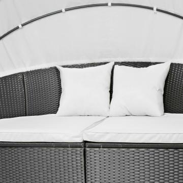 Lit rond de jardin - lit de jardin - lit exterieur