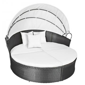 Lit rond de jardin - lit de jardin - lit exterieur