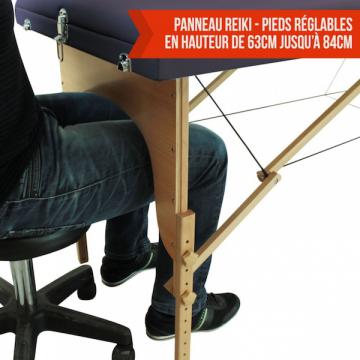 Table massage pliante - Table de massage professionnelle-Violet11