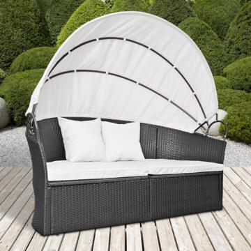 Lit de jardin rond - Ø180cm - Dif. Coloris. / Gris