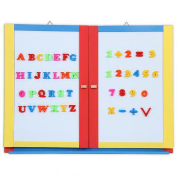 Tableau double sens pour enfants - Tableau à craie et magnétique