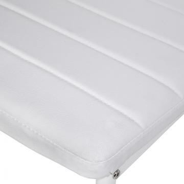 Chaises de salle à manger x6 / Blanc