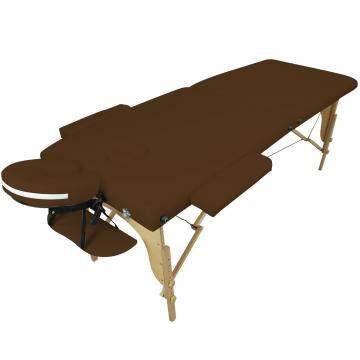Table de massage BOIS 2 zones pliante
