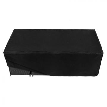Meubles en rotin noir 8 chaises + 4 tabourets + 1 Table(copie) / Mixed-marron