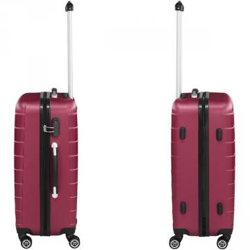 Valise a roulette - Valise trolley x3 / Bordeaux