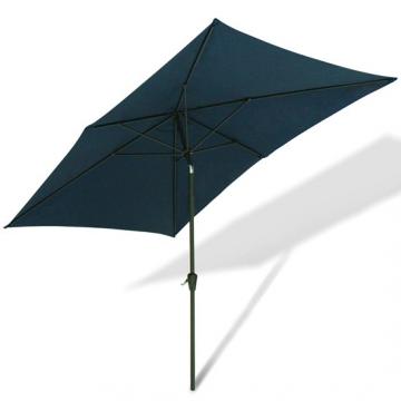 Parasol parapluie 3 x 2 m - Coul. au choix / Bleu