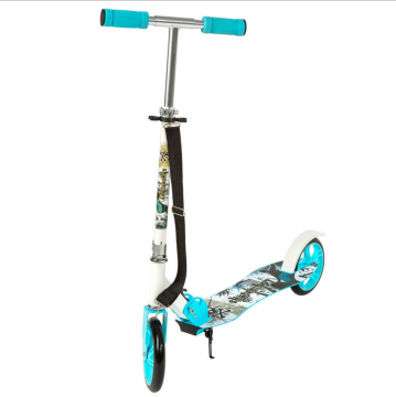 Trottinette patinette 2 roues 205mm aluminium Adulte/Ado / Bleu