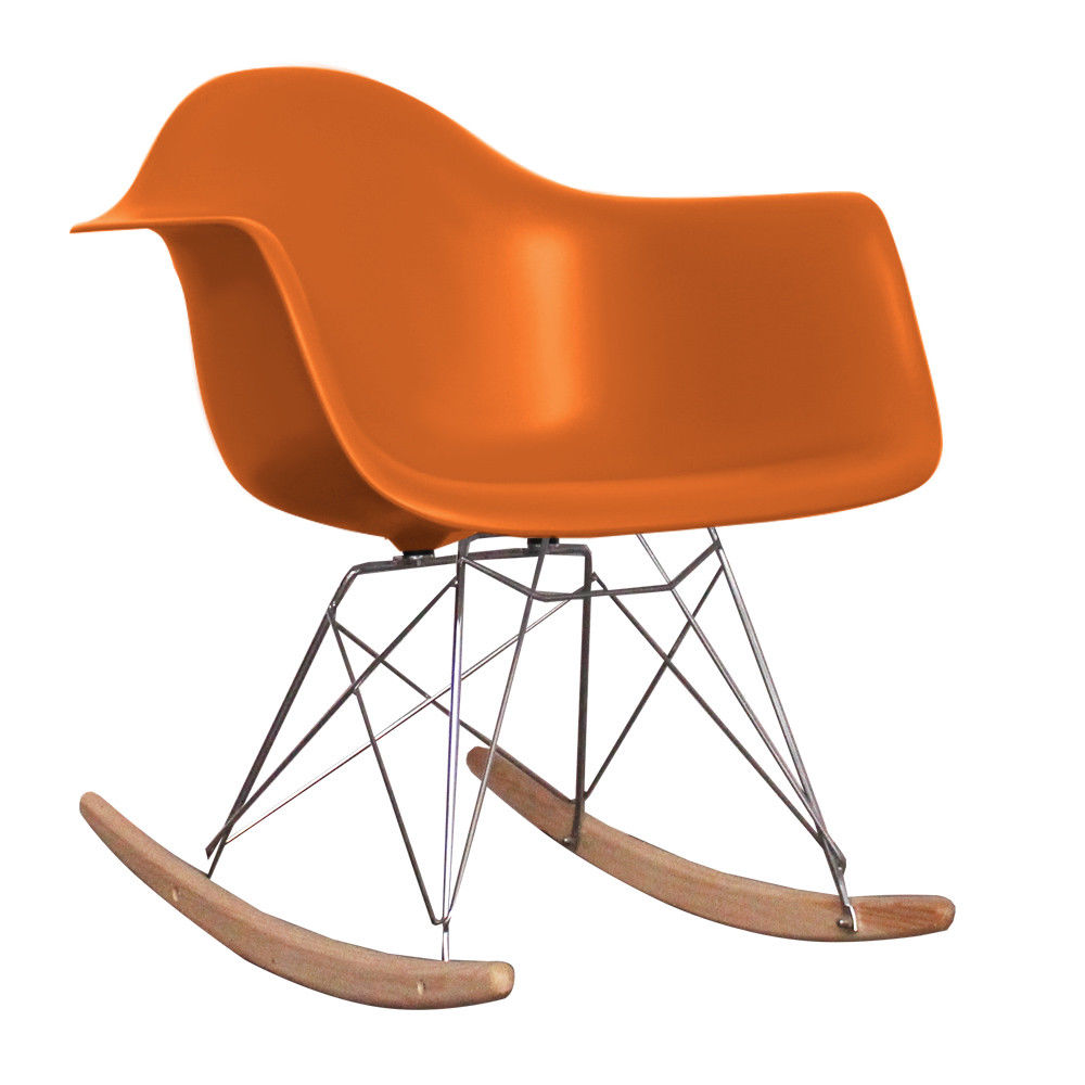 Rocking-chair Scandi - Orange