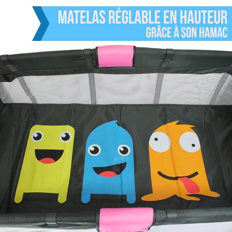 Lit Parapluie Bébé Soda Sac De Transport Et Matelas Inclus - Mickey - Bleu  - Kiabi - 79.99€