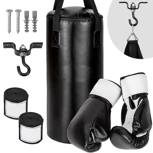 Sac De Frappe Boule De Démolition Blanc - 2 Pieds - Boxe/Arts Martiaux
